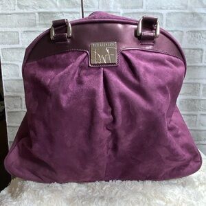 Diane Von Furstenberg Rich Purple Shoulder Bag